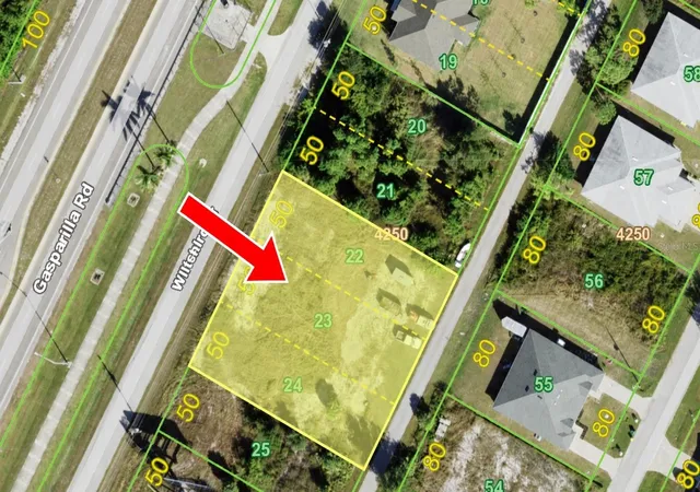 Photo 1 of Land for sale at 8540 & 8546 & 8552 Wiltshire Dr, Port Charlotte, FL 33981 | MLS# O6437614 | Listing updated on 2026-08-31