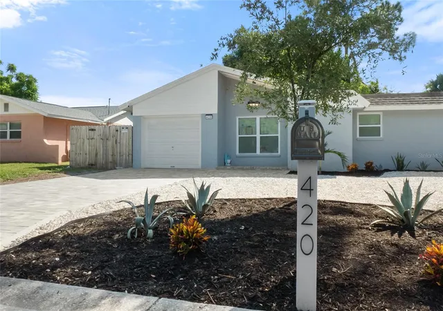 Photo 1 of Single family home for sale at 420 Melody Cir, Sarasota, FL 34237 | MLS# A4704470 | Listing updated on 2026-08-31