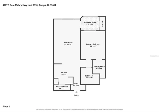 Photo 2 of Condo for sale at 4207 S Dale Mabry Hwy #1104, Tampa, FL 33611 | MLS# TB8544459 | Listing updated on 2026-09-25