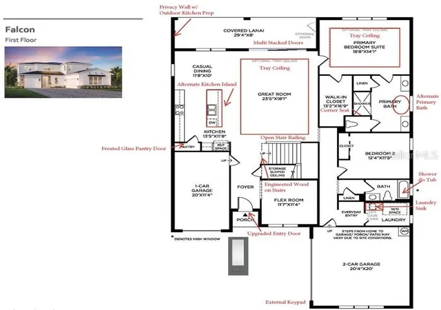 Photo 2 of Single family home for sale at 1424 Stonecliff Dr, Apopka, FL 32703 | MLS# O6438308 | Listing updated on 2026-10-04