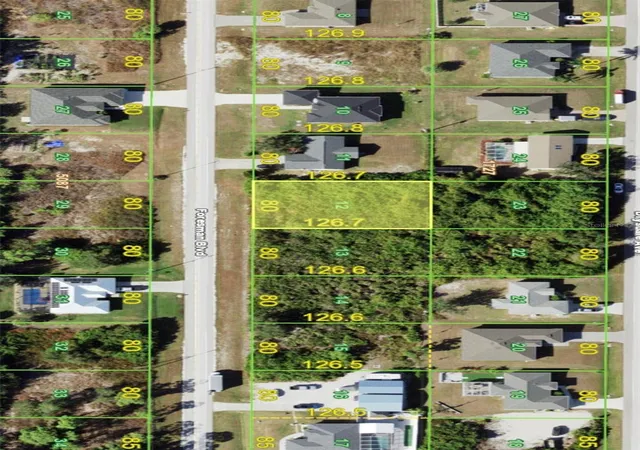 Photo 2 of Land for sale at 13240 Foresman Blvd, Port Charlotte, FL 33981 | MLS# A4704886 | Listing updated on 2026-09-03
