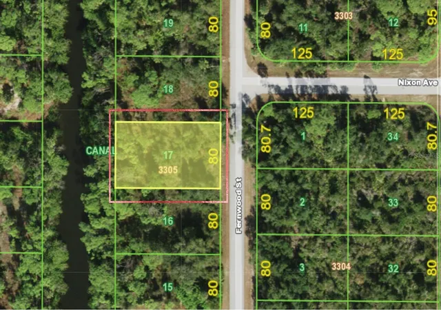 Photo 1 of Land for sale at 2135 Fernwood St, Port Charlotte, FL 33948 | MLS# A4704908 | Listing updated on 2026-09-13