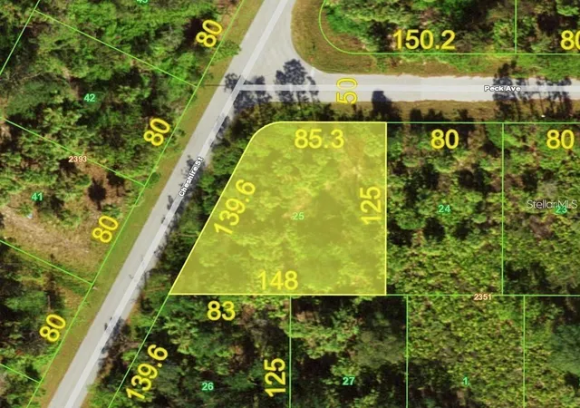 Photo 1 of Land for sale at 13071 Peck Ave, Port Charlotte, FL 33953 | MLS# D6148663 | Listing updated on 2026-09-04