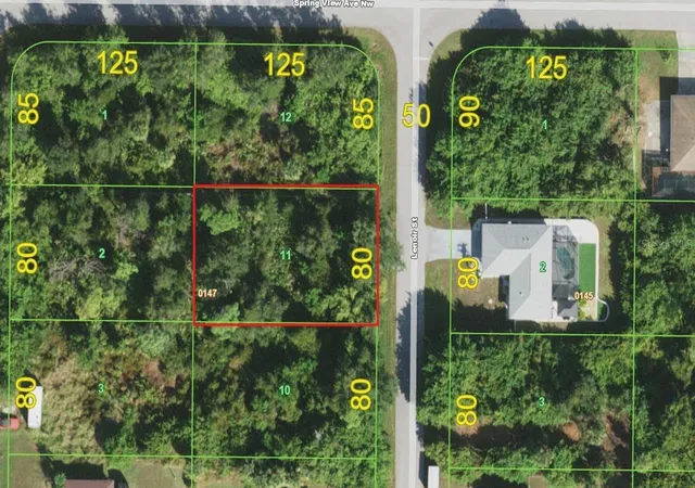 Photo 1 of Land for sale at 382 Lenoir St Nw, Port Charlotte, FL 33948 | MLS# O6439134 | Listing updated on 2026-09-04