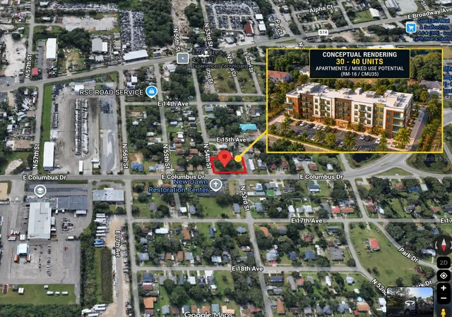 Photo 1 of Land for sale at 5311 E Columbus Dr, Tampa, FL 33619 | MLS# TB8545596 | Listing updated on 2026-10-08