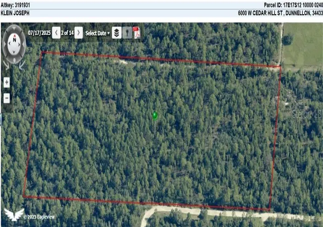 Photo 3 of Land for sale at 6000 W Cedar Hl St, Dunnellon, FL 34433 | MLS# A4705166 | Listing updated on 2026-09-05