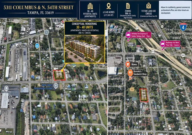 Photo 1 of Land for sale at 5309 E Columbus Dr, Tampa, FL 33619 | MLS# TB8545922 | Listing updated on 2026-10-08