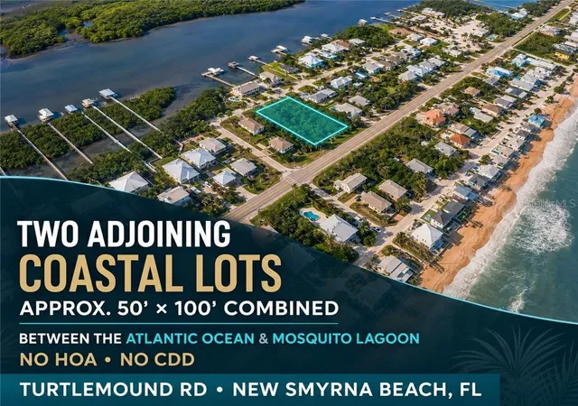 Photo 1 of Land for sale at 0 Turtlemound Rd, New Smyrna Beach, FL 32169 | MLS# CC856700 | Listing updated on 2026-10-08