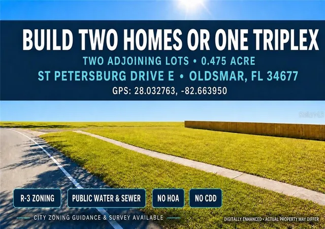 Land for sale at 0 St Petersburg Dr, Oldsmar, FL 34677 | MLS# CC857538