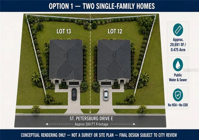 Photo 3 of Land for sale at 0 St Petersburg Dr, Oldsmar, FL 34677 | MLS# CC857538 | Listing updated on 2026-10-07