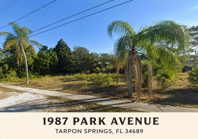 Land for sale at 1987 Park Ave, TARPON SPRINGS, FL 34689 | MLS# TB8545970