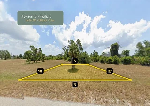 Photo 1 of Land for sale at 9 Coxswain Dr, Placida, FL 33946 | MLS# S5157017 | Listing updated on 2026-10-15