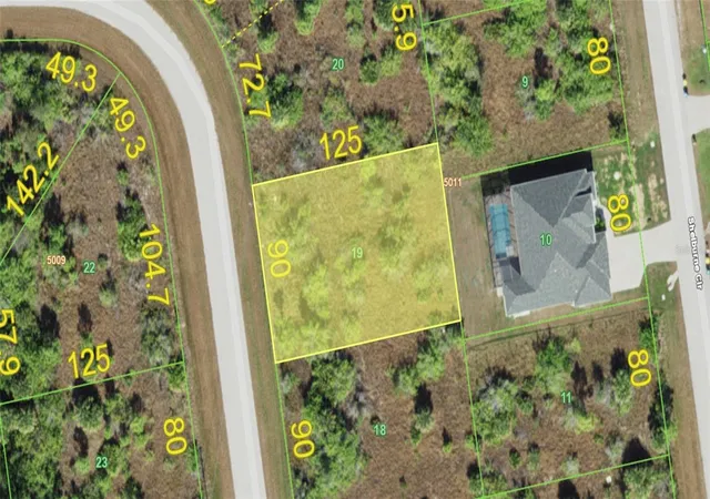 Photo 1 of Land for sale at 9829 Shelburne Cir, Port Charlotte, FL 33981 | MLS# A4705235 | Listing updated on 2026-09-08