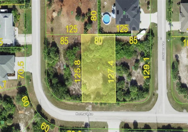 Photo 1 of Land for sale at 14298 Montmarte Ave, Port Charlotte, FL 33981 | MLS# A4705236 | Listing updated on 2026-09-08