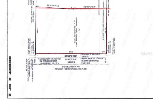 Photo 3 of Land for sale at Lot Se 1 33rd Street, Ruskin, FL 33570 | MLS# TB8546260 | Listing updated on 2026-09-19