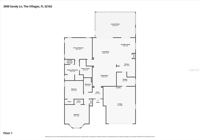 Photo 3 of Single family home for sale at 3000 Sandy Ln, The Villages, FL 32162 | MLS# G5117483 | Listing updated on 2026-09-19
