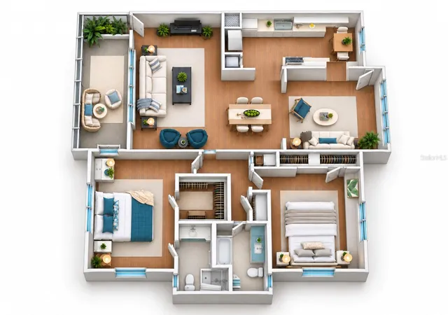 Listing Photo 4 - Condo for sale in building located at 2507 Beneva Rd, Sarasota, FL 34232 - Unit #6