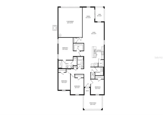 Photo 3 of Single family home for sale at 2321 25th Avenue S, Saint Petersburg, FL 33712 | MLS# A4705431 | Listing updated on 2026-09-14