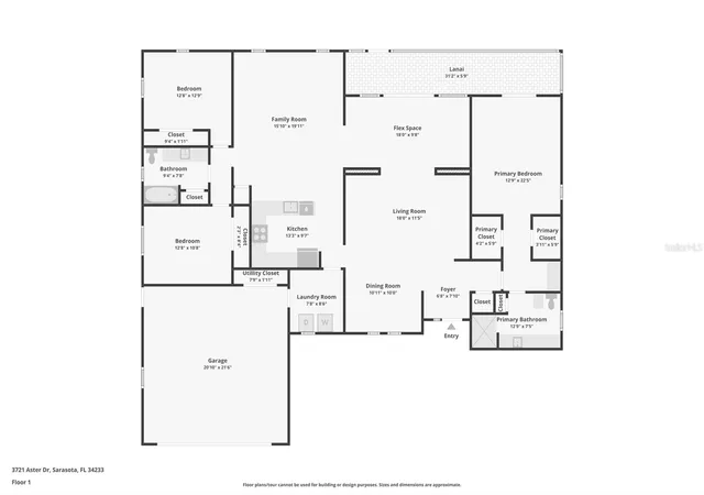 Photo 2 of Single family home for sale at 3721 Aster Dr, Sarasota, FL 34233 | MLS# A4705566 | Listing updated on 2026-10-04