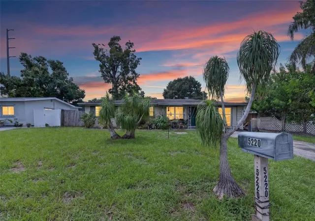 Photo 1 of Single family home for sale at 5220 55th Avenue N, Saint Petersburg, FL 33709 | MLS# TB8546984 | Listing updated on 2026-09-21