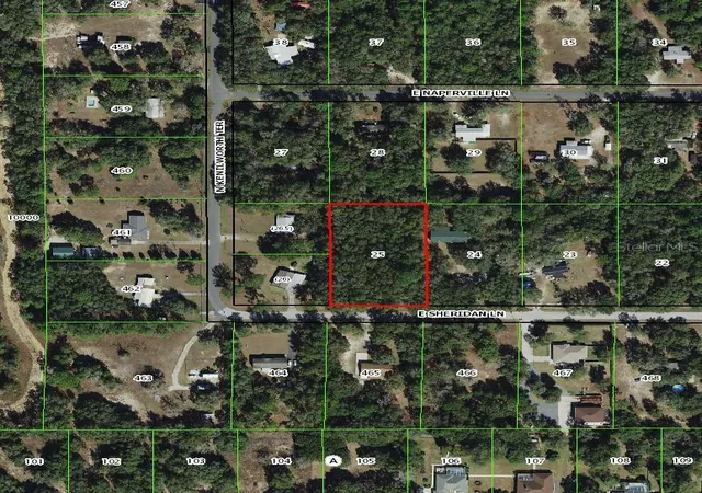 Photo 2 of Land for sale at 1593 E Sheridan Ln, Hernando, FL 34442 | MLS# TB8547228 | Listing updated on 2026-10-05