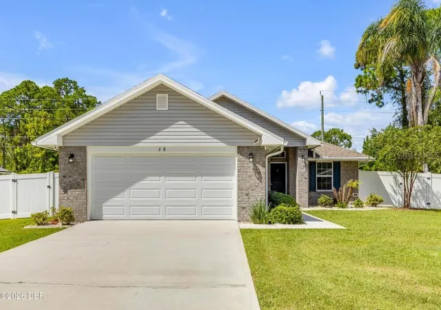 Photo 1 of Single family home for sale at 38 Sederholm Path, Palm Coast, FL 32164 | MLS# NS1089230 | Listing updated on 2026-09-12