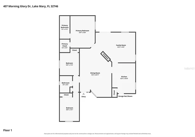 Photo 4 of Single family home for sale at 407 Morning Glory Dr, Lake Mary, FL 32746 | MLS# O6441241 | Listing updated on 2026-09-29