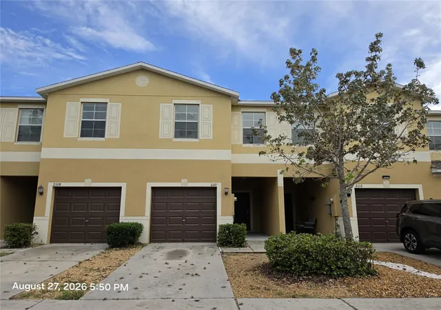 Photo 1 of Townhouse for sale at 2110 Golden Falcon Dr, Ruskin, FL 33570 | MLS# TB8548049 | Listing updated on 2026-10-01