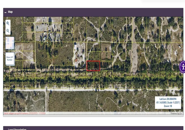 Photo 2 of Land for sale at Holopaw Groves Rd, Magnolia Square, FL 34771 | MLS# O6441351 | Listing updated on 2026-09-13