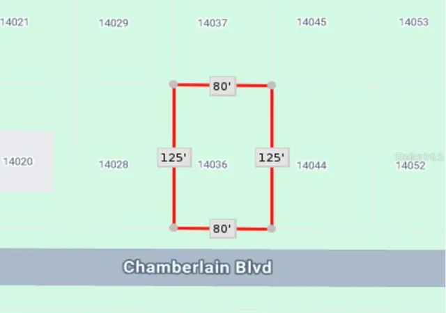Land for sale at 14036 Chamberlain Blvd, PORT CHARLOTTE, FL 33953 | MLS# N6145731