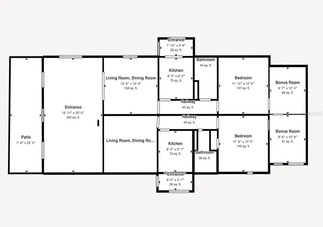 Photo 2 of Multi family home for sale at 413 W Amelia Ave, Tampa, FL 33602 | MLS# TB8548127 | Listing updated on 2026-09-20