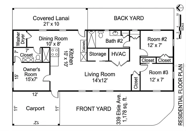 Photo 2 of Single family home for sale at 339 Elsie Ave, Daytona Beach, FL 32117 | MLS# S5157526 | Listing updated on 2026-09-15