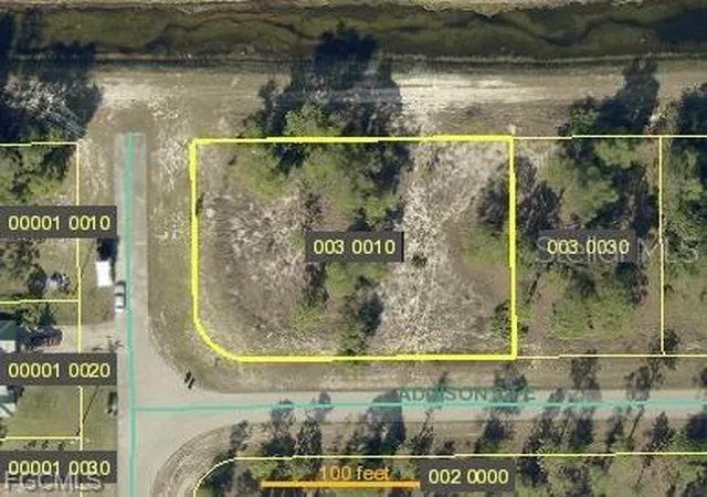 Photo 1 of Land for sale at 505 Addison St E, Lehigh Acres, FL 33974 | MLS# A4705996 | Listing updated on 2026-09-15