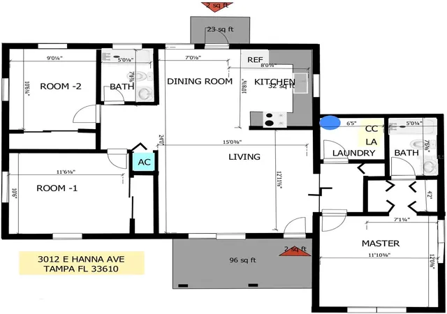 Photo 28 of Single family home for sale at 3012 E Hanna Ave, Tampa, FL 33610 | MLS# TB8548414 | Listing updated on 2026-09-15