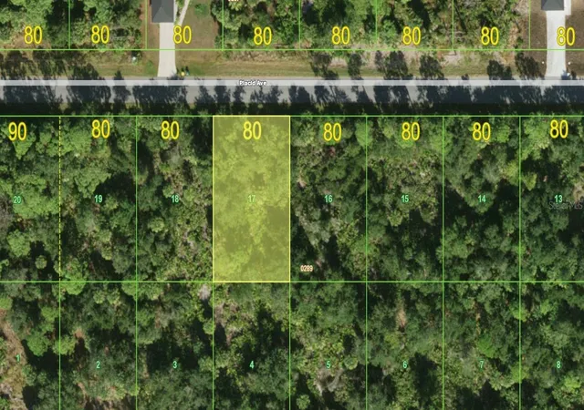 Land for sale at 18063 Placid Ave, PORT CHARLOTTE, FL 33948 | MLS# A4706132