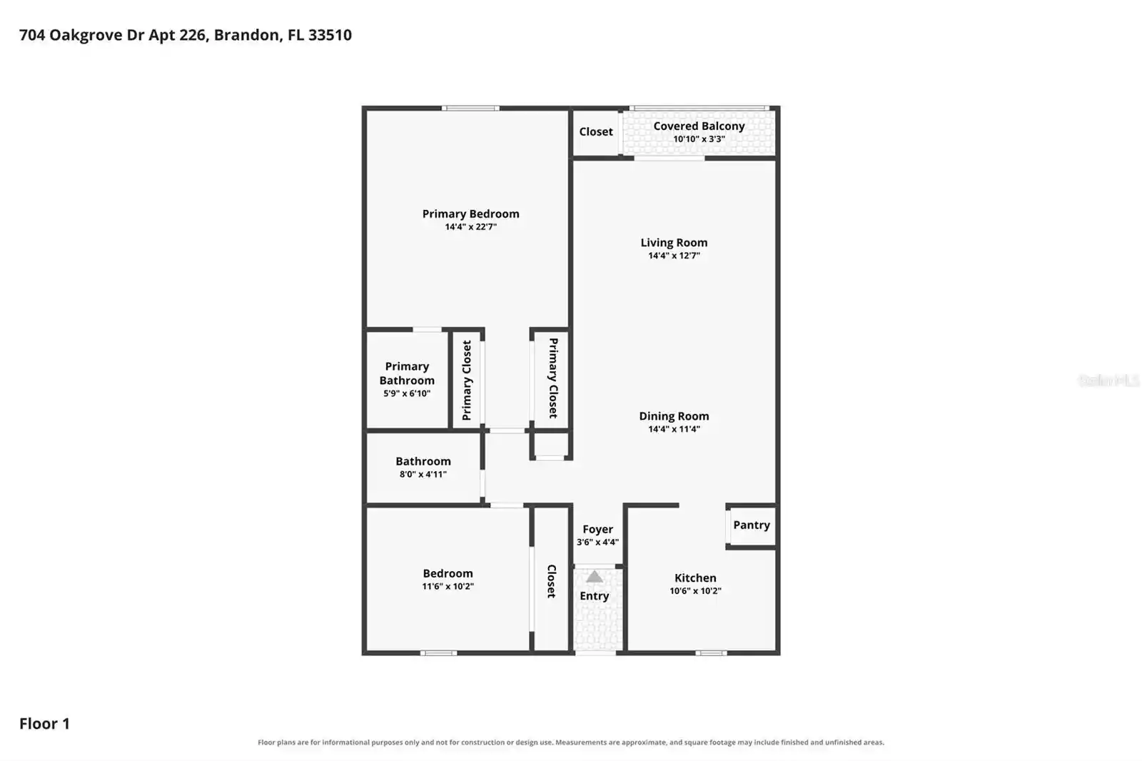 Listing Photo 17 - Condo for sale in 704 Oakgrove Dr located at 704 Oakgrove Dr, BRANDON, FL 33510 - Unit #226D