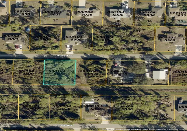Photo 2 of Land for sale at Trilby Ave, North Port, FL 34286 | MLS# A4706191 | Listing updated on 2026-09-16