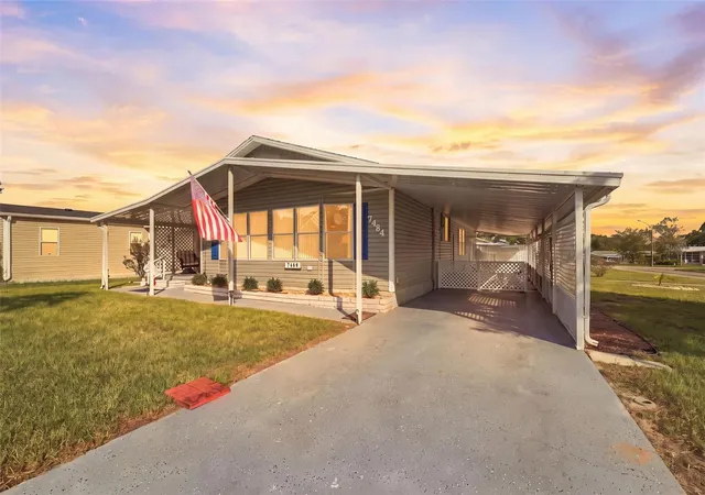 Photo 1 of Manufactured home for sale at 7484 Morelli Ave, Brooksville, FL 34613 | MLS# W7889549 | Listing updated on 2026-09-23