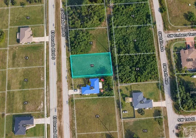 Land for sale at 19 El Dorado Blvd S, CAPE CORAL, FL 33991 | MLS# TB8549041