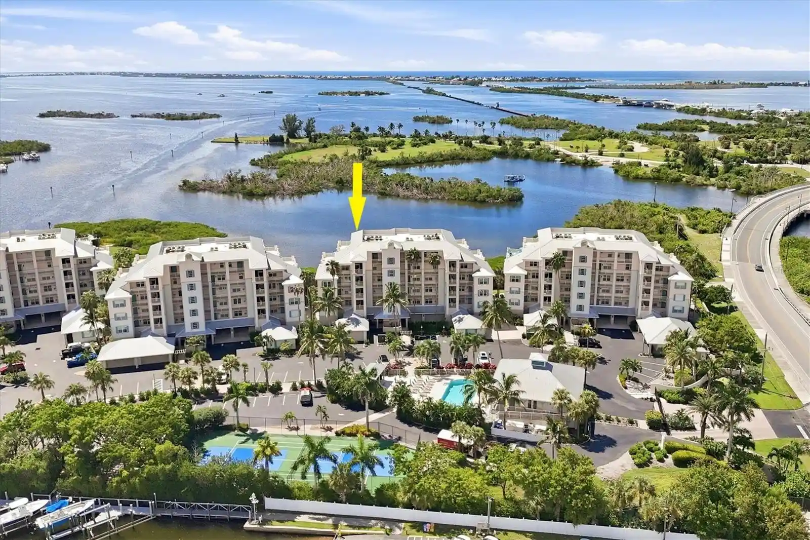 Listing Photo 1 - Condo for sale in 13213 Gasparilla Rd located at 13213 Gasparilla Rd, ENGLEWOOD, FL 33946 - Unit #B601