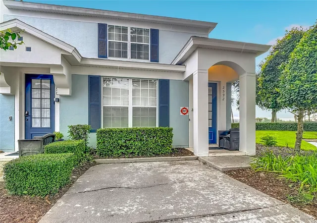Photo 1 of Townhouse for sale at 2592 Maneshaw Ln, Kissimmee, FL 34747 | MLS# O6442328 | Listing updated on 2026-09-28