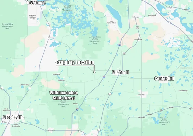 Photo 3 of Land for sale at 6177 County Rd 625, Bushnell, FL 33513 | MLS# O6442393 | Listing updated on 2026-09-24