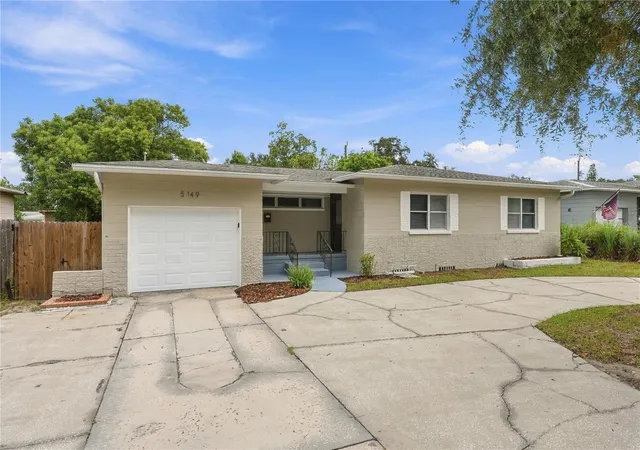 Photo 1 of Single family home for sale at 5149 22nd Avenue N, Saint Petersburg, FL 33710 | MLS# TB8549297 | Listing updated on 2026-09-22