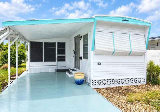 Photo 1 of Manufactured home for sale at 1506 23rd Avenue W, Bradenton, FL 34205 | MLS# A4706369 | Listing updated on 2026-09-23