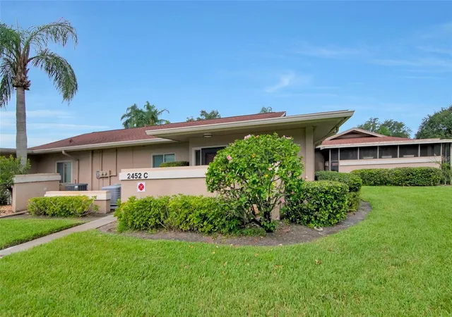 Photo 1 of Condo for sale at 2452 Laurelwood Dr #C, Clearwater, FL 33763 | MLS# TB8549393 | Listing updated on 2026-09-18