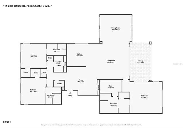 Photo 3 of Condo for sale at 114 Clb House Dr #305, Palm Coast, FL 32137 | MLS# FC321531 | Listing updated on 2026-10-02