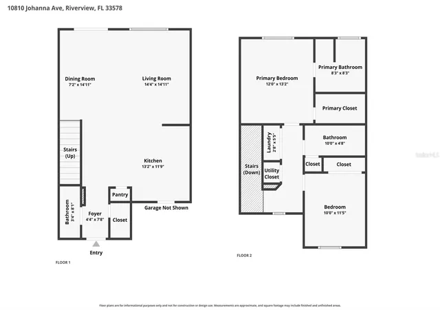 Photo 2 of Townhouse for sale at 10810 Johanna Ave, Riverview, FL 33578 | MLS# TB8549941 | Listing updated on 2026-10-07