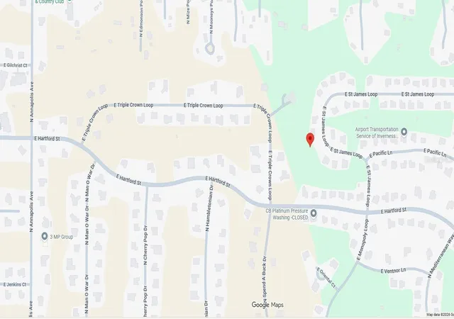 Photo 3 of Land for sale at 1443 E Saint James Loop, Inverness, FL 34453 | MLS# OM732537 | Listing updated on 2026-09-19