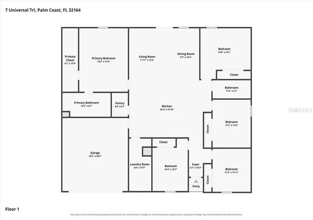 Photo 45 of Single family home for sale at 7 Universal Trl, PALM COAST, FL 32164 | MLS# FC321556 | Listing updated on 2026-10-17