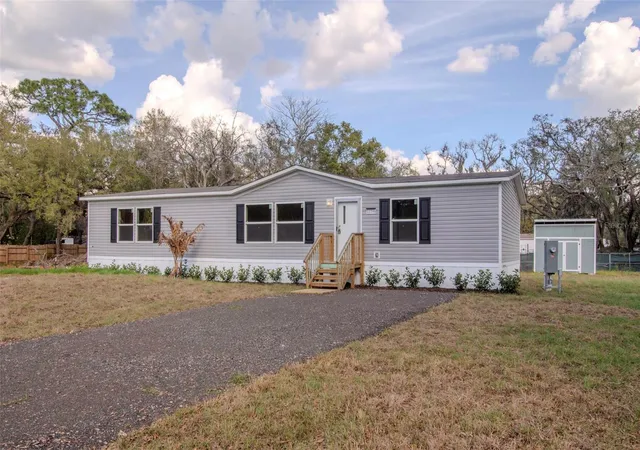 Photo 1 of Manufactured home for sale at 12396 Hicks Rd, Hudson, FL 34669 | MLS# W7889633 | Listing updated on 2026-09-19